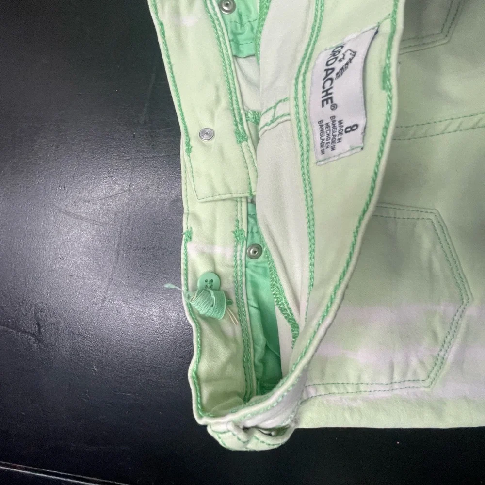 💕Bundle 3 for $20 Jordache Girls Green Denim Shorts 8